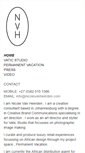 Mobile Screenshot of nicolevanheerden.com